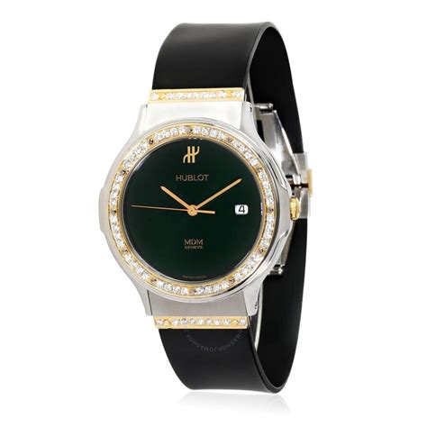 bezel hublot mdm green